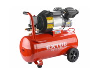 Kompresor olejový dvojvalcový, príkon 2,2kW, nádoba 50l, max. 8bar, Extol Premium