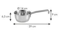 Tescoma Rajnica GrandCHEF ø 14 cm, 0,75 l