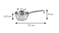 Tescoma Rajnica GrandCHEF ø 12 cm, 0,5 l